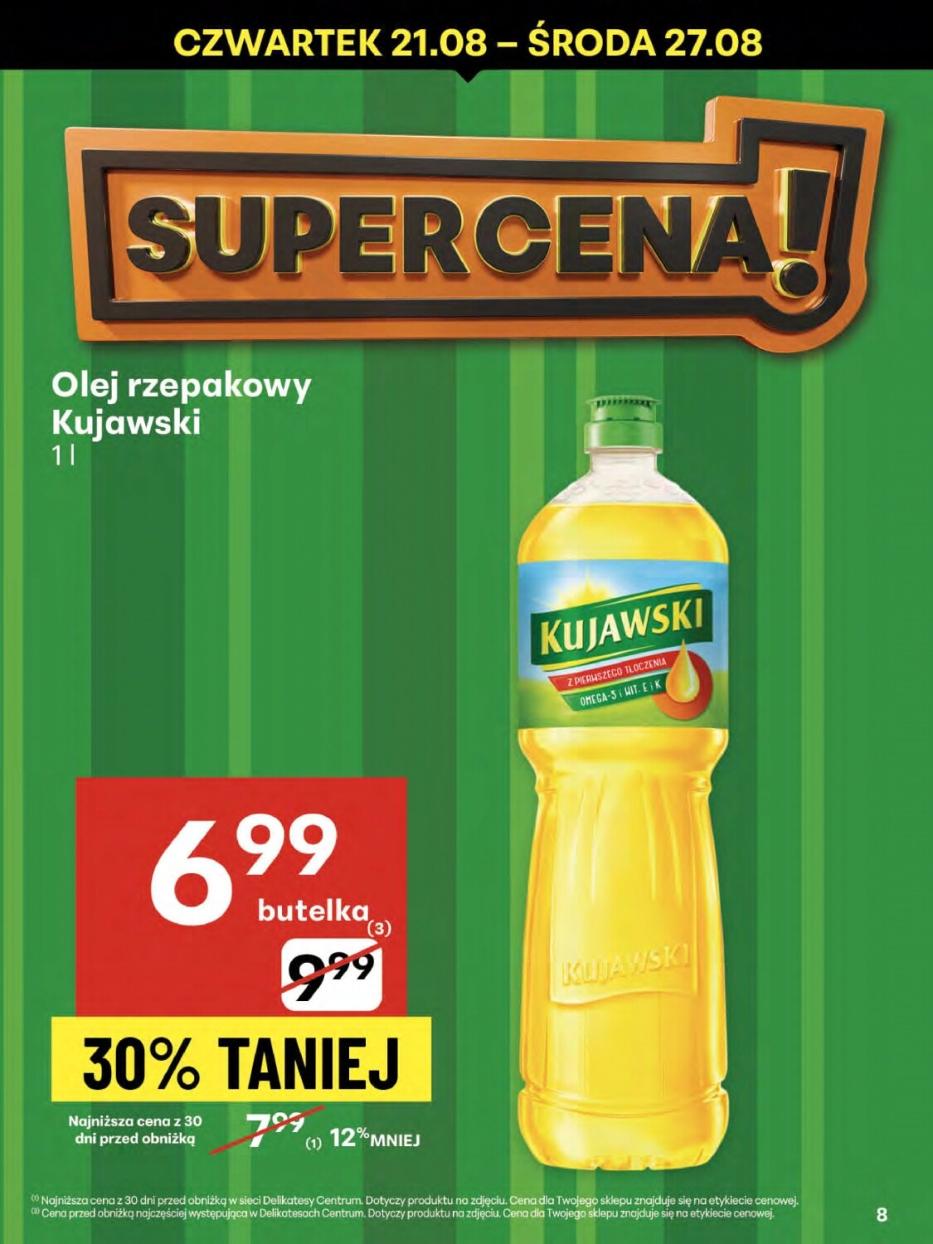 Gazetka promocyjna Delikatesy Centrum str. 8