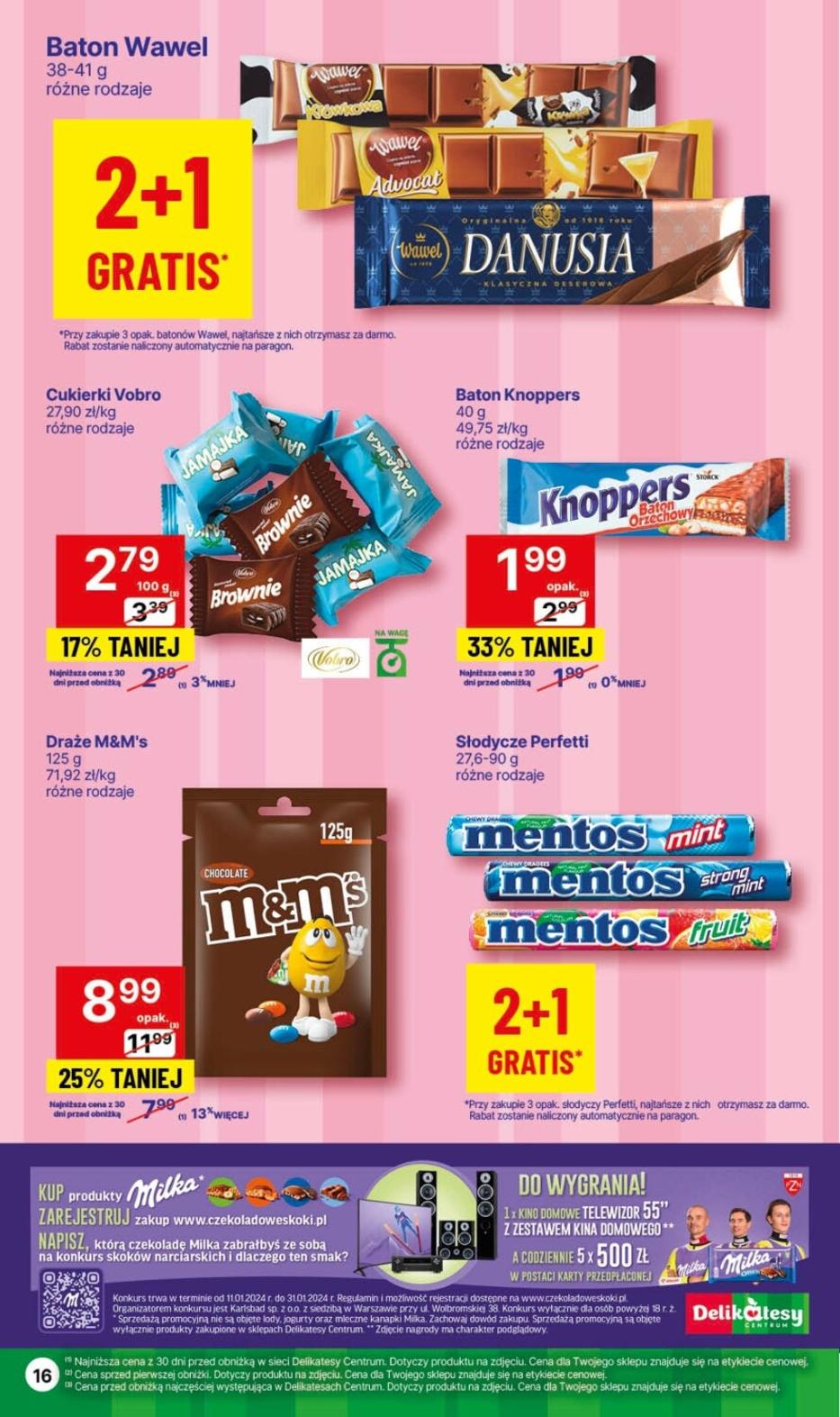 Gazetka promocyjna Delikatesy Centrum str. 16