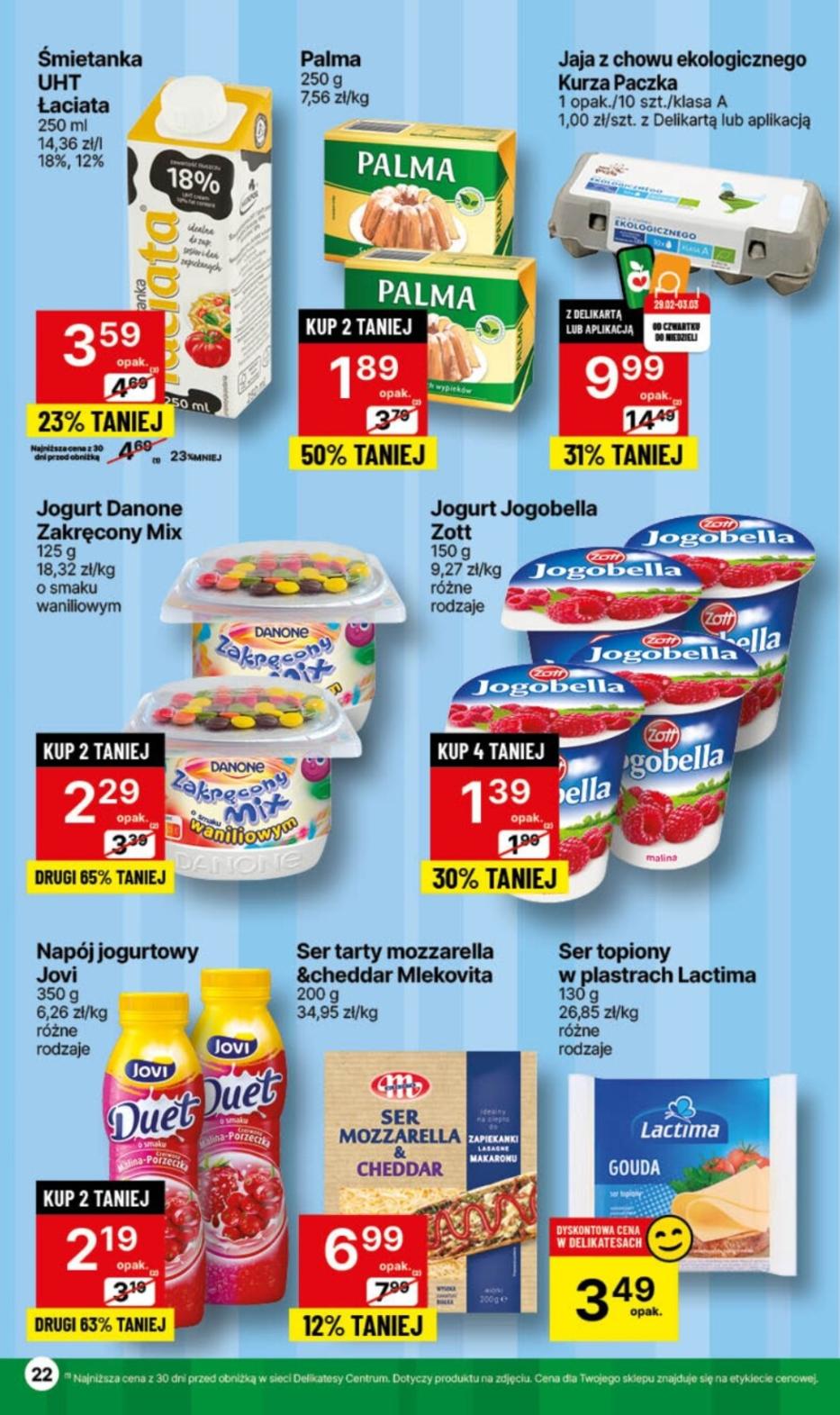Gazetka promocyjna Delikatesy Centrum str. 22