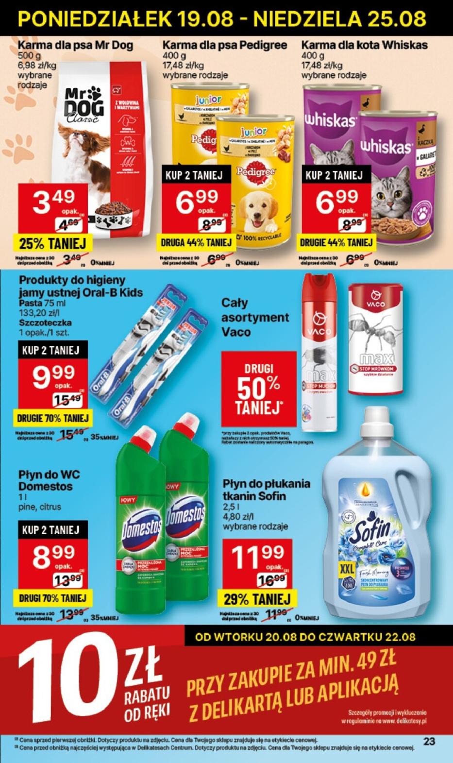 Gazetka promocyjna Delikatesy Centrum str. 23