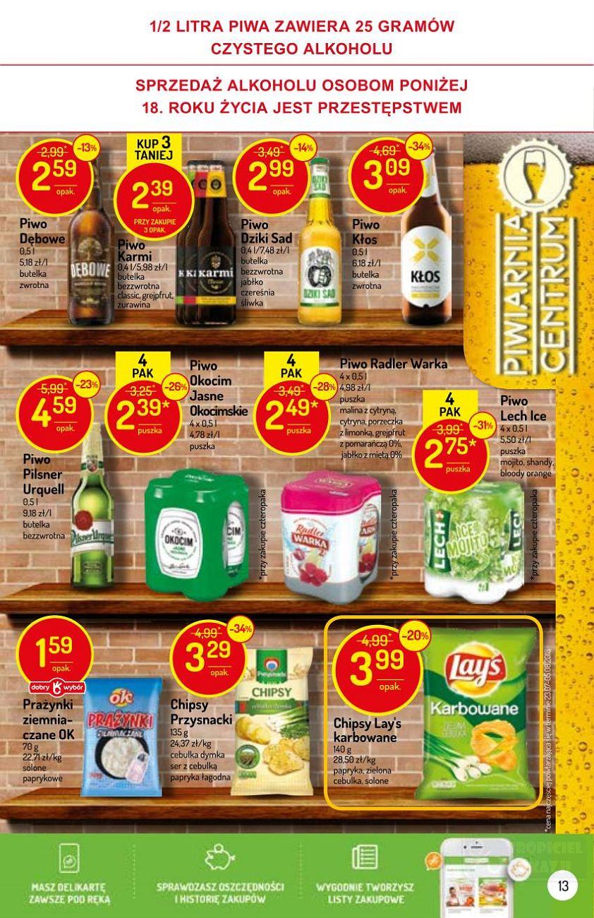 Gazetka promocyjna Delikatesy Centrum str. 13