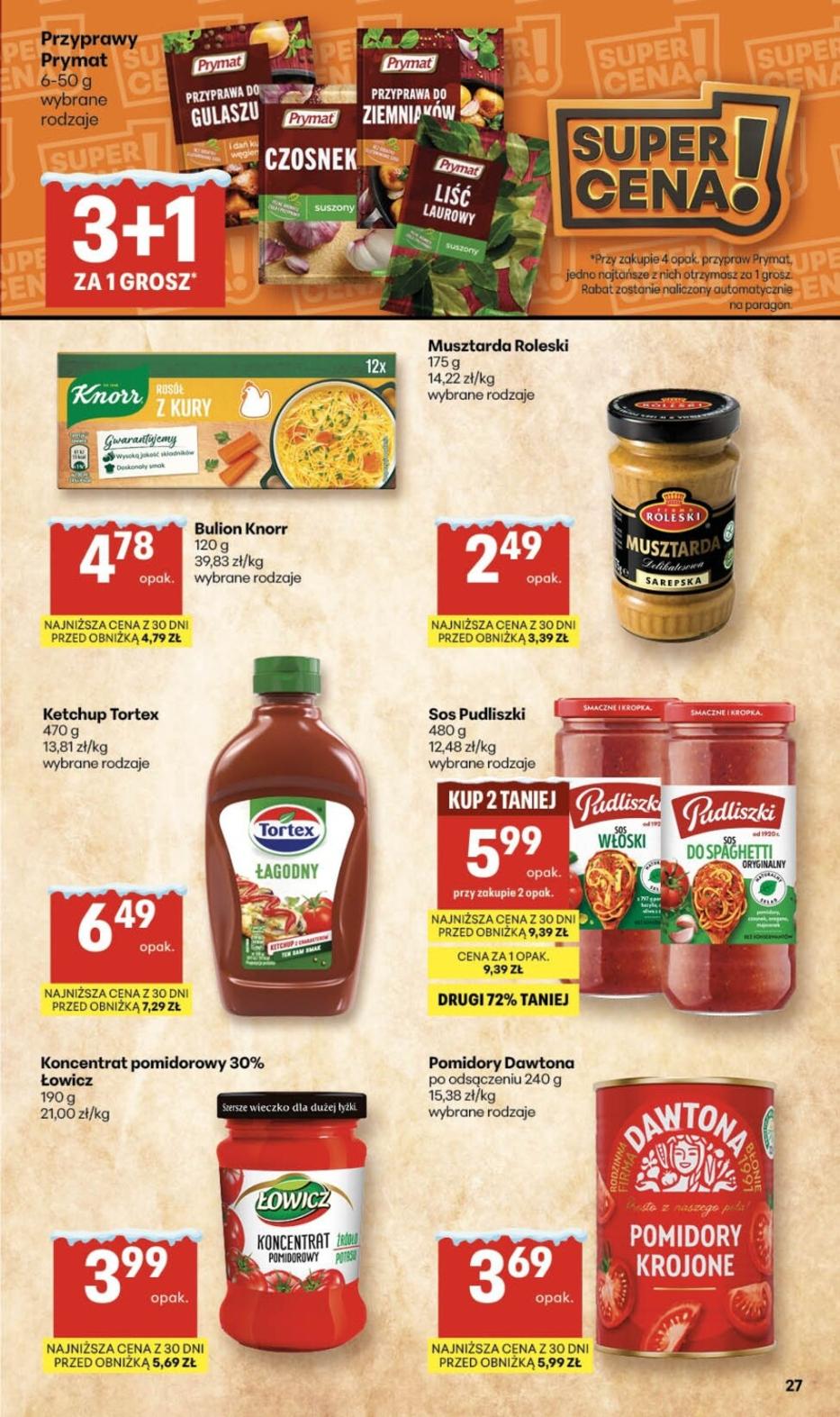 Gazetka promocyjna Delikatesy Centrum str. 27