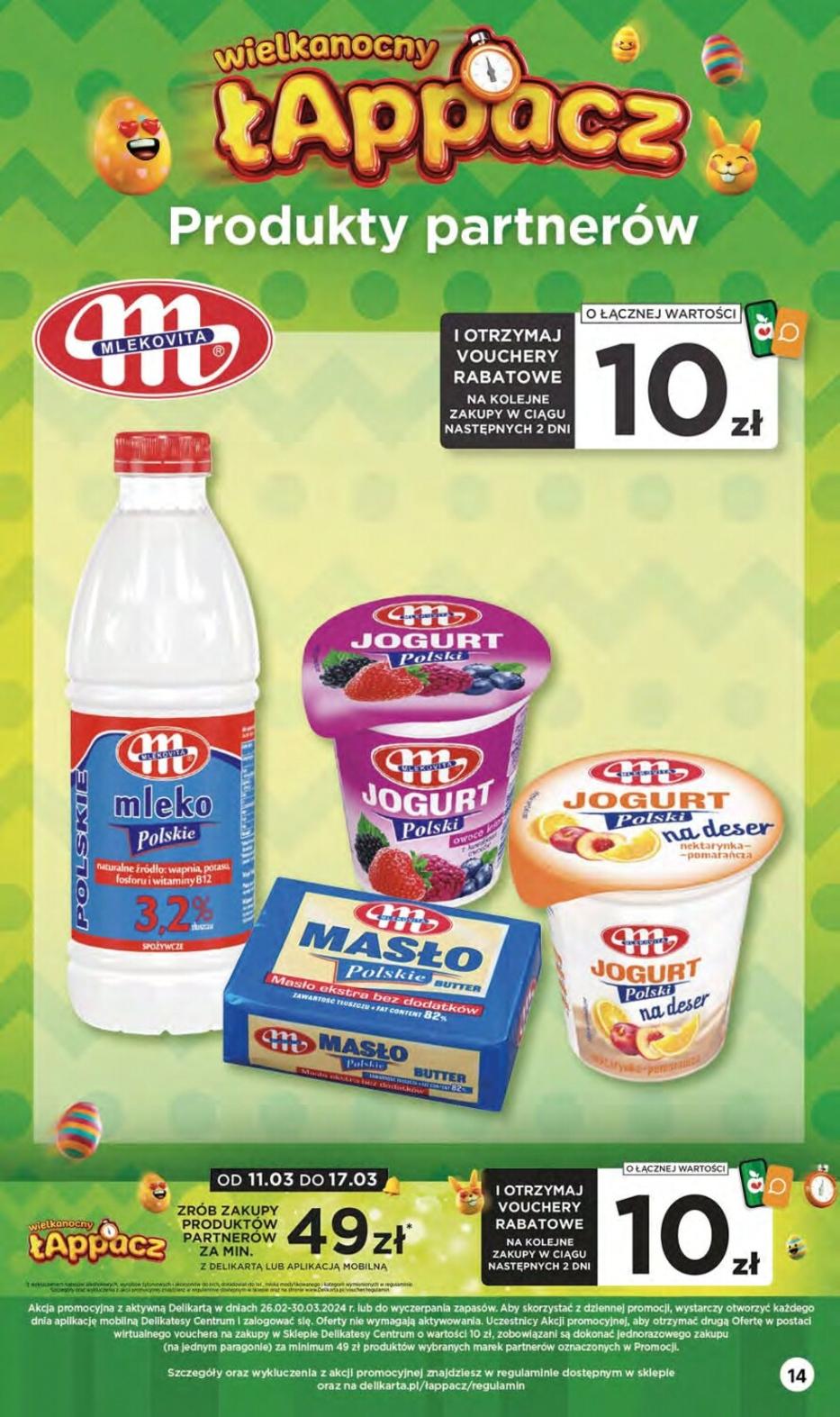 Gazetka promocyjna Delikatesy Centrum str. 14