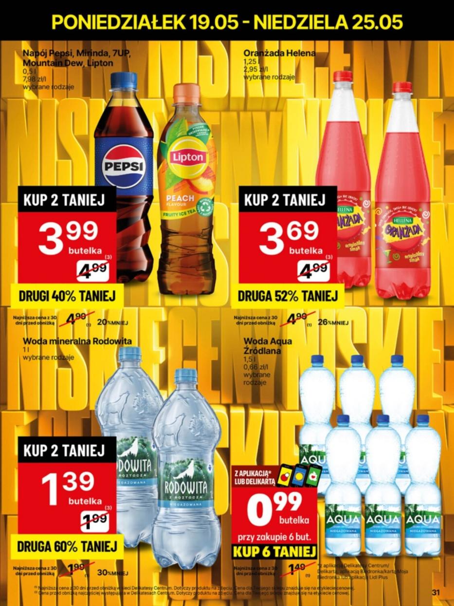 Gazetka promocyjna Delikatesy Centrum str. 31
