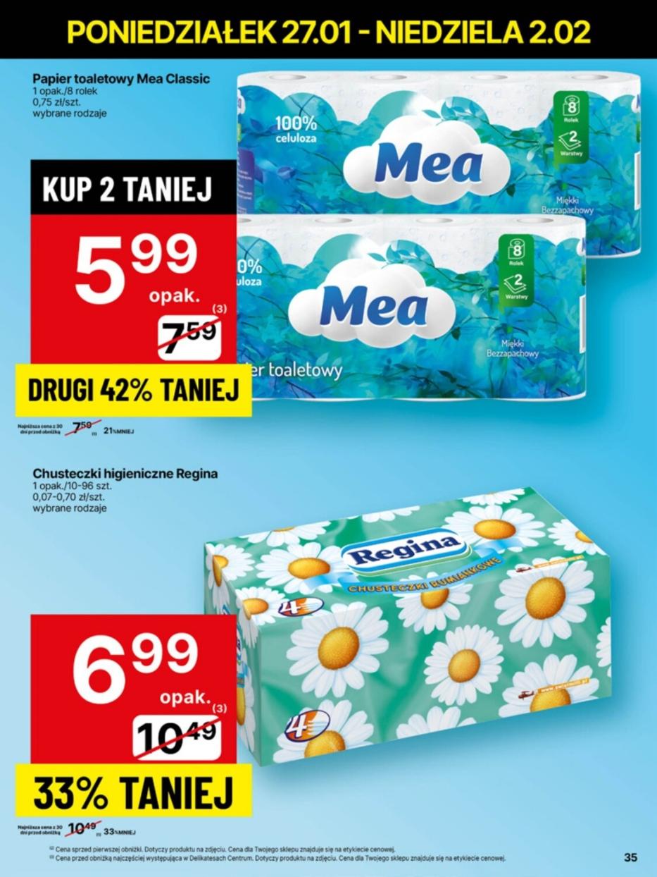 Gazetka promocyjna Delikatesy Centrum str. 35