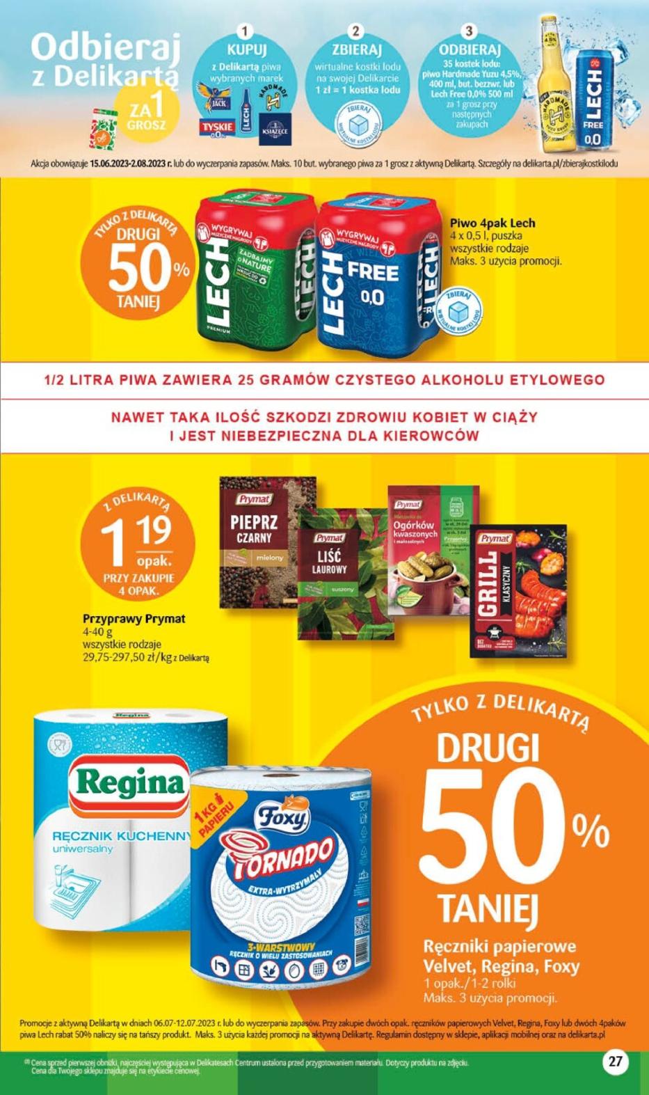Gazetka promocyjna Delikatesy Centrum str. 27