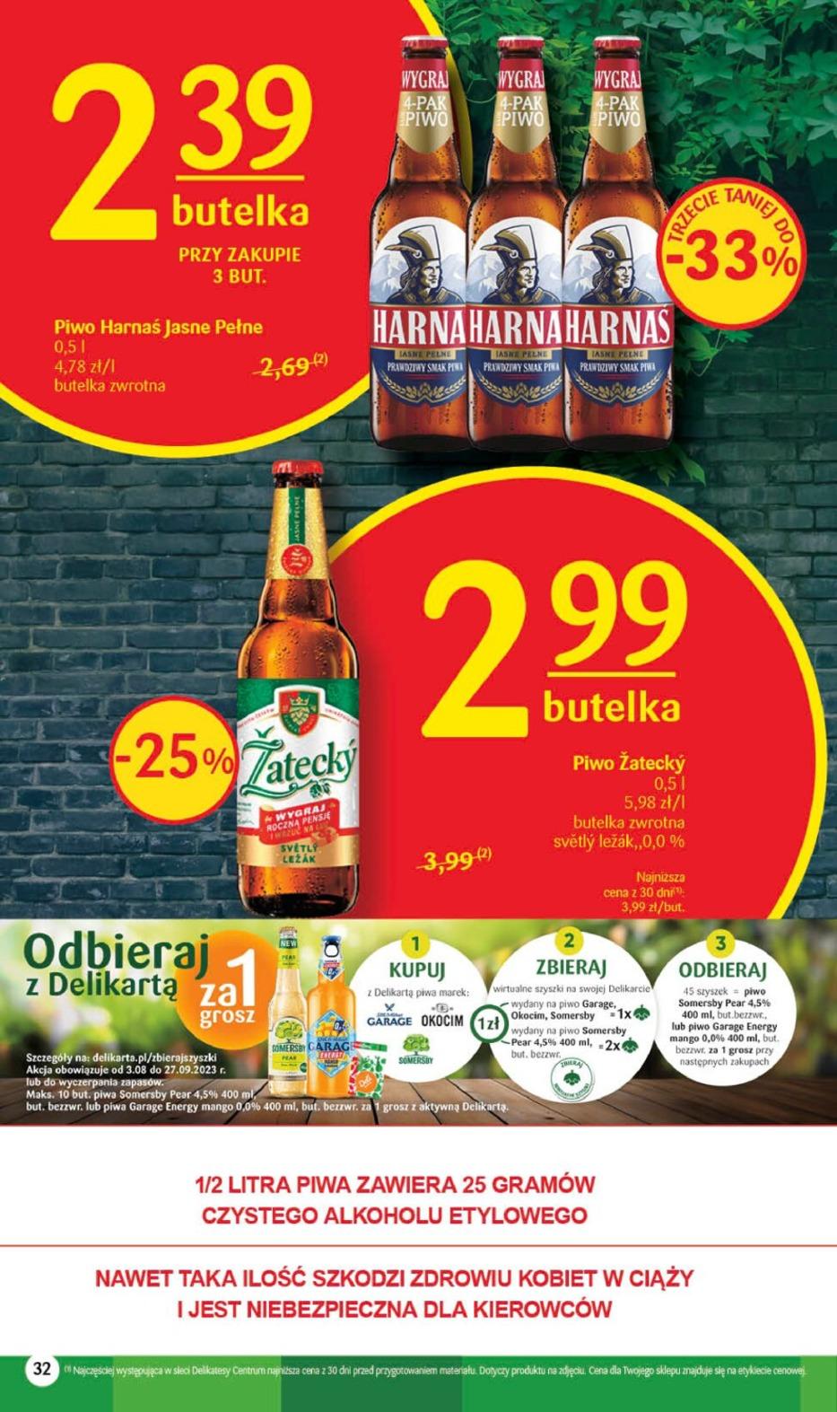 Gazetka promocyjna Delikatesy Centrum str. 32