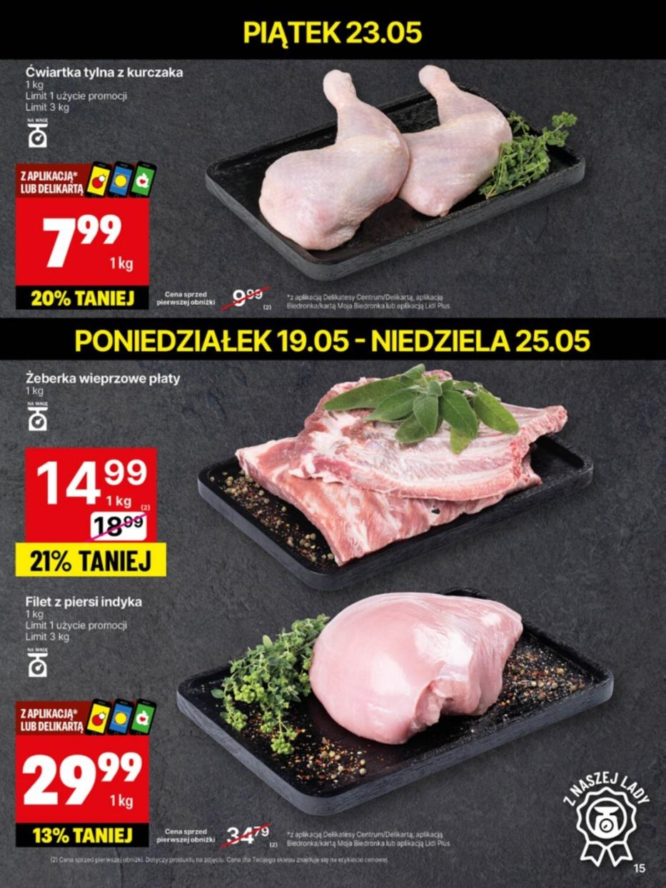 Gazetka promocyjna Delikatesy Centrum str. 15