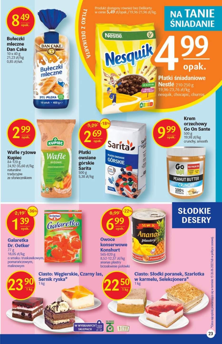 Gazetka promocyjna Delikatesy Centrum str. 23