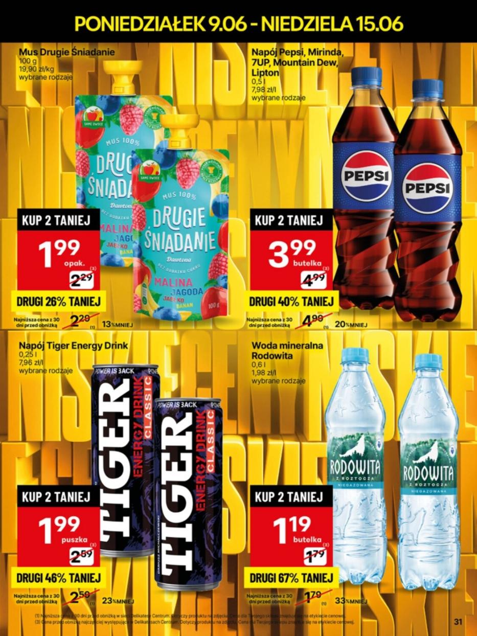 Gazetka promocyjna Delikatesy Centrum str. 31