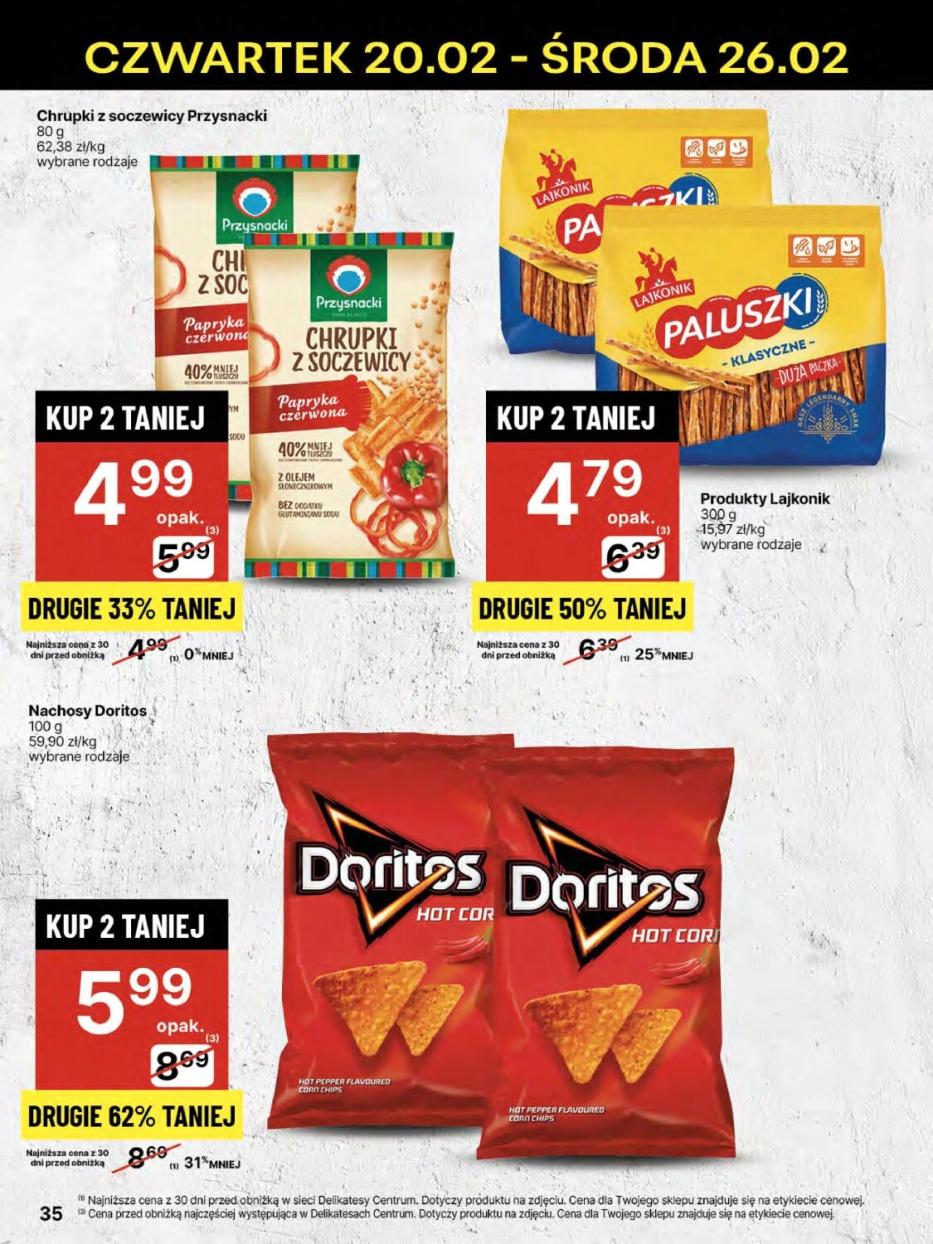 Gazetka promocyjna Delikatesy Centrum str. 35