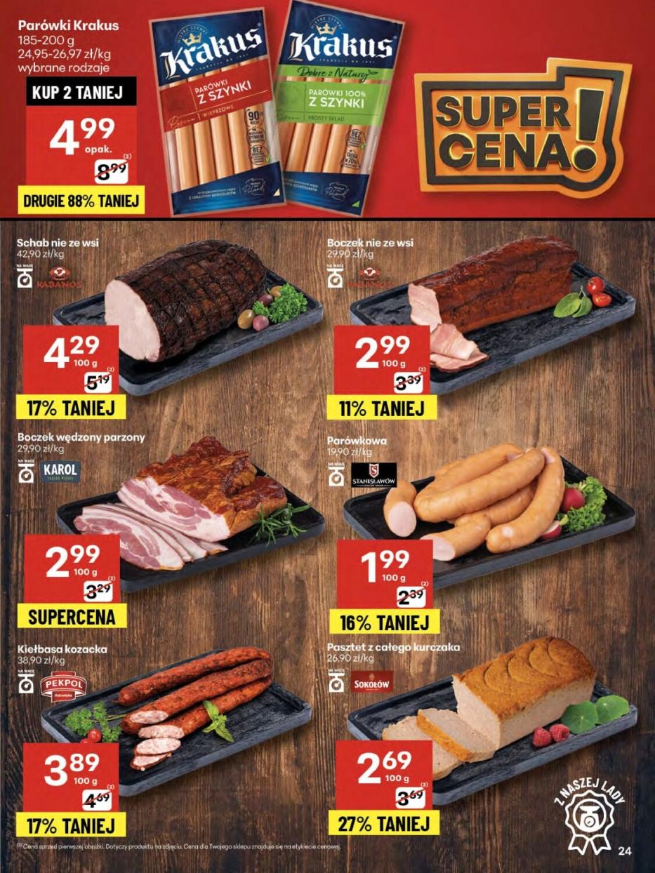 Gazetka promocyjna Delikatesy Centrum str. 24