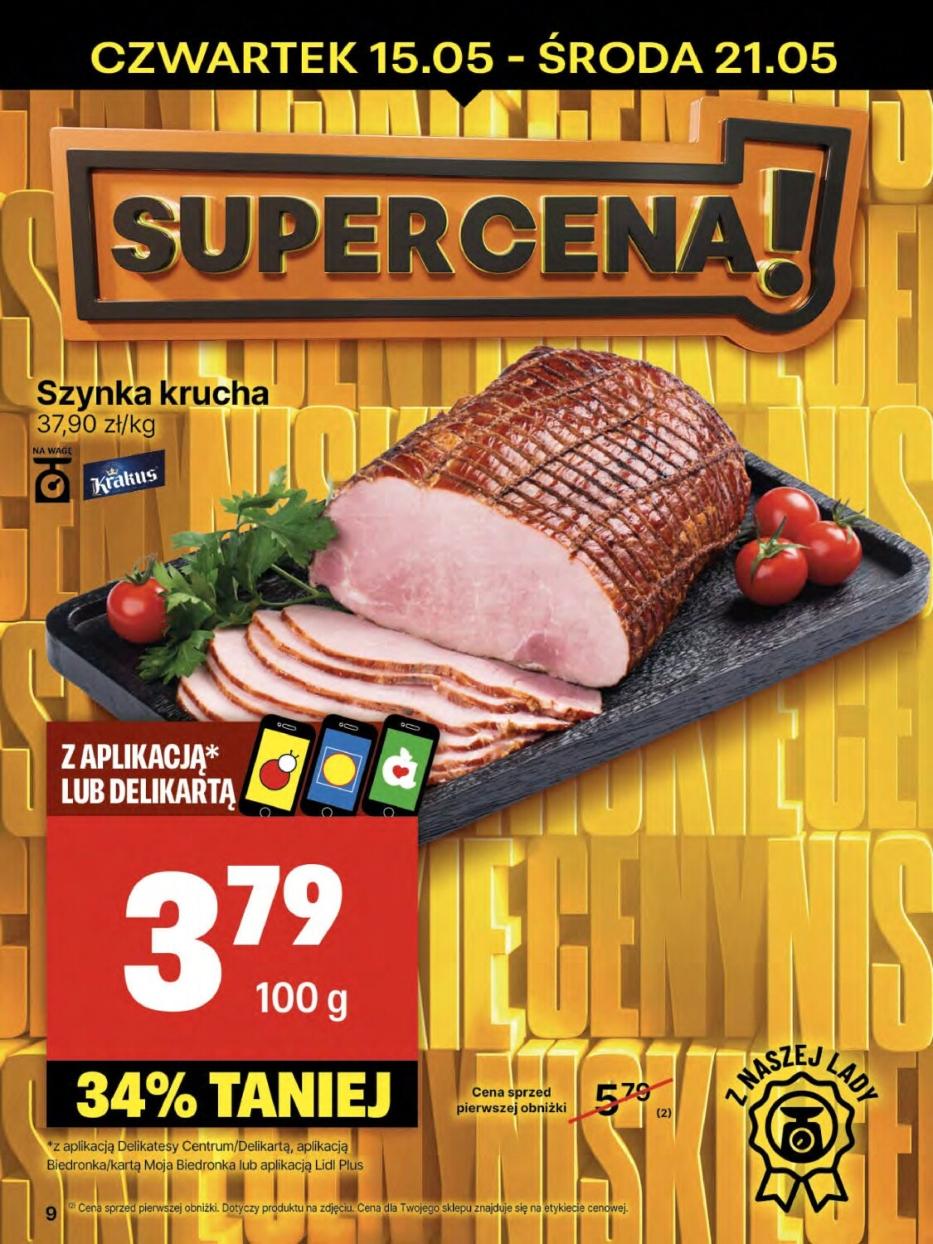 Gazetka promocyjna Delikatesy Centrum str. 9