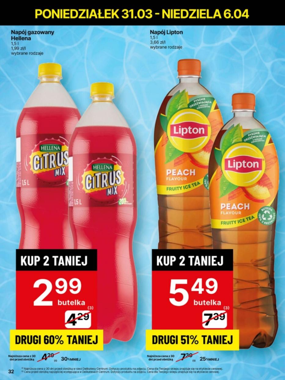 Gazetka promocyjna Delikatesy Centrum str. 32