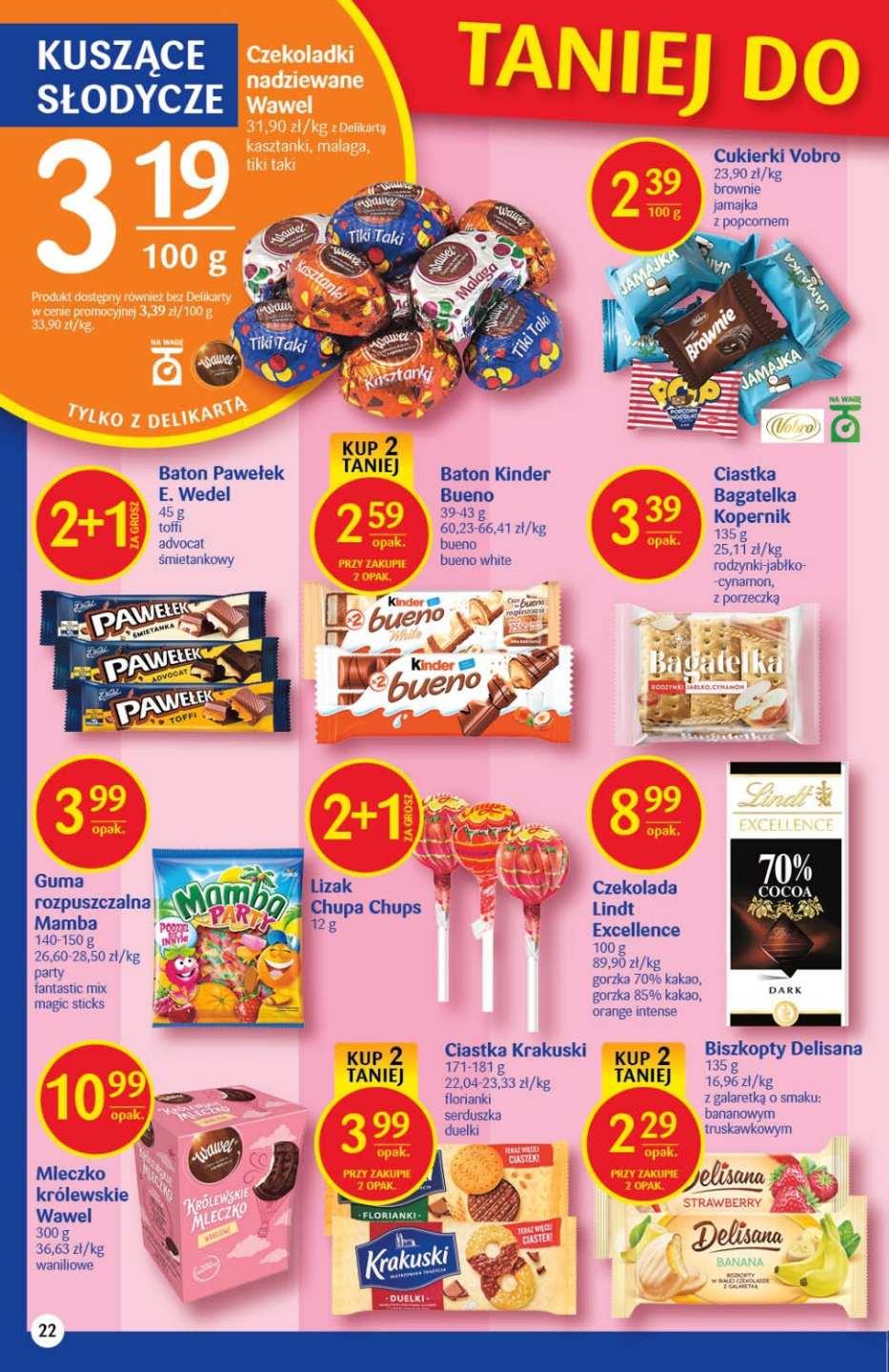 Gazetka promocyjna Delikatesy Centrum str. 22