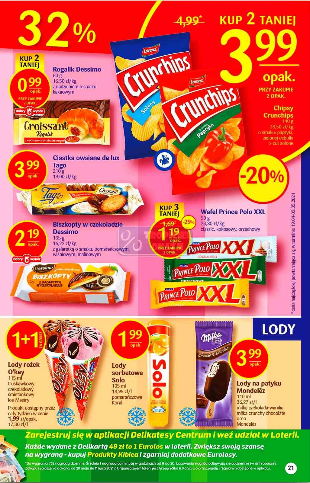 Gazetka promocyjna Delikatesy Centrum str. 21