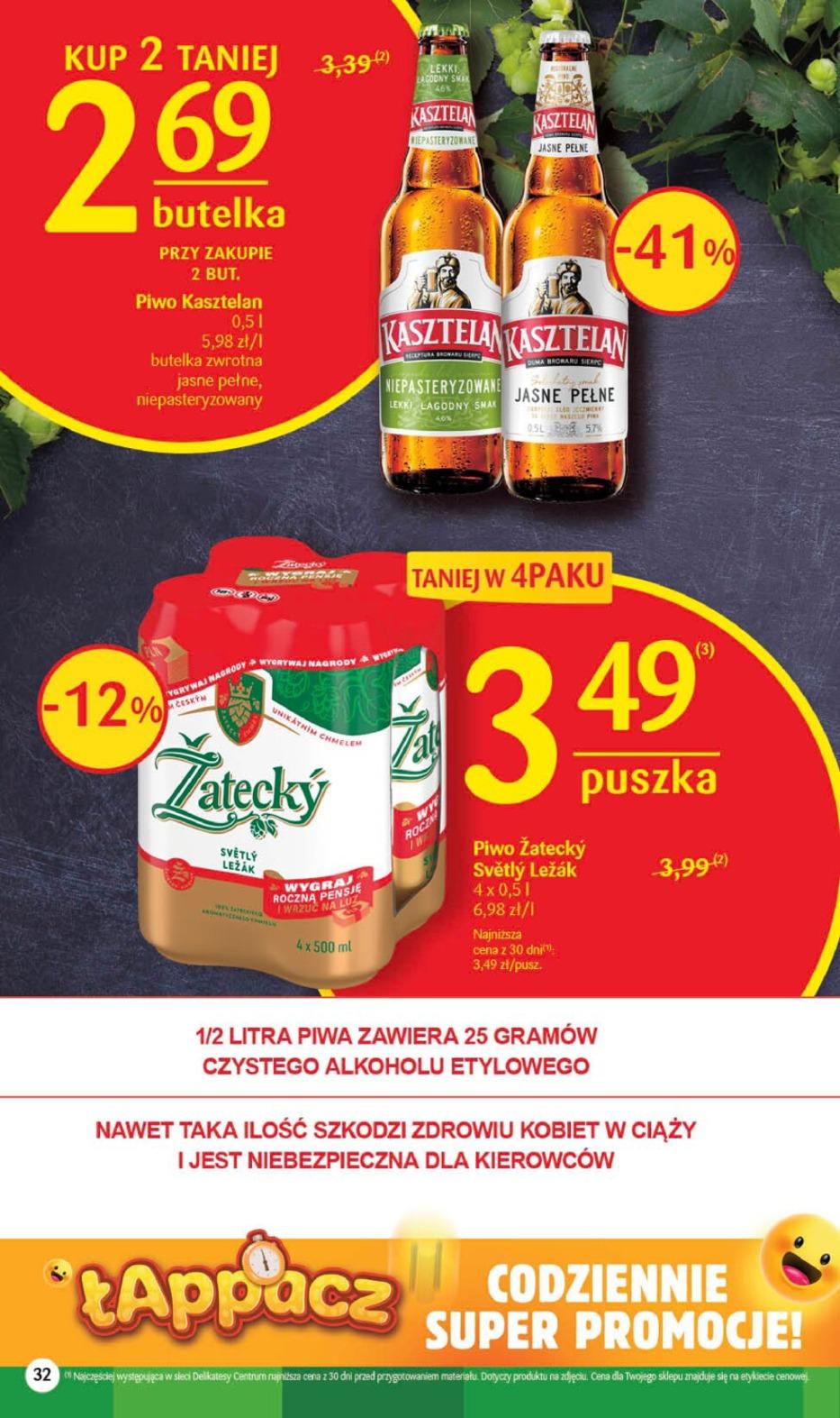 Gazetka promocyjna Delikatesy Centrum str. 32