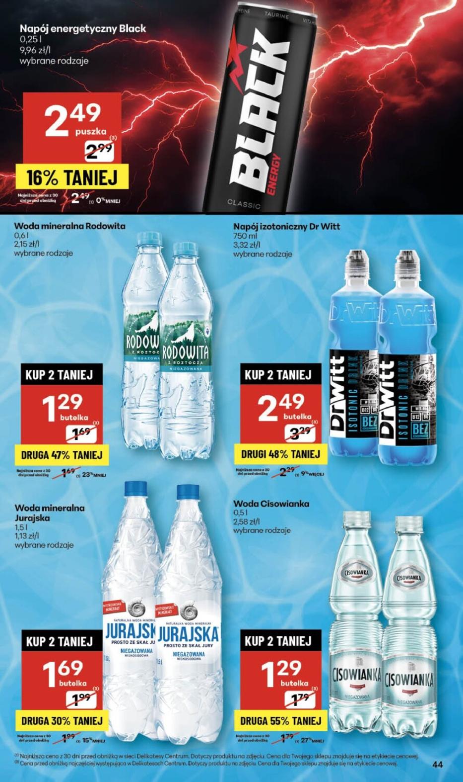 Gazetka promocyjna Delikatesy Centrum str. 44