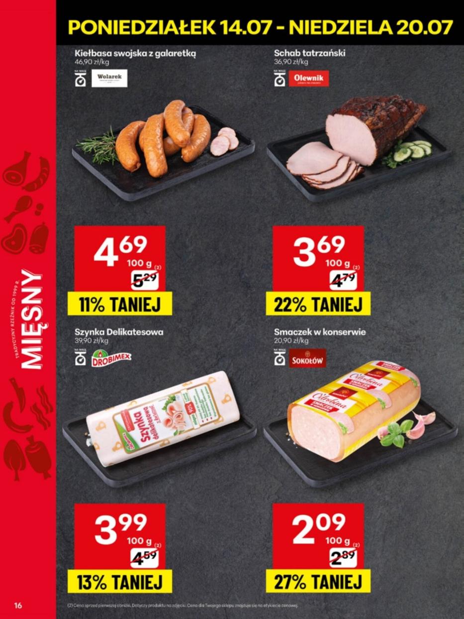 Gazetka promocyjna Delikatesy Centrum str. 16