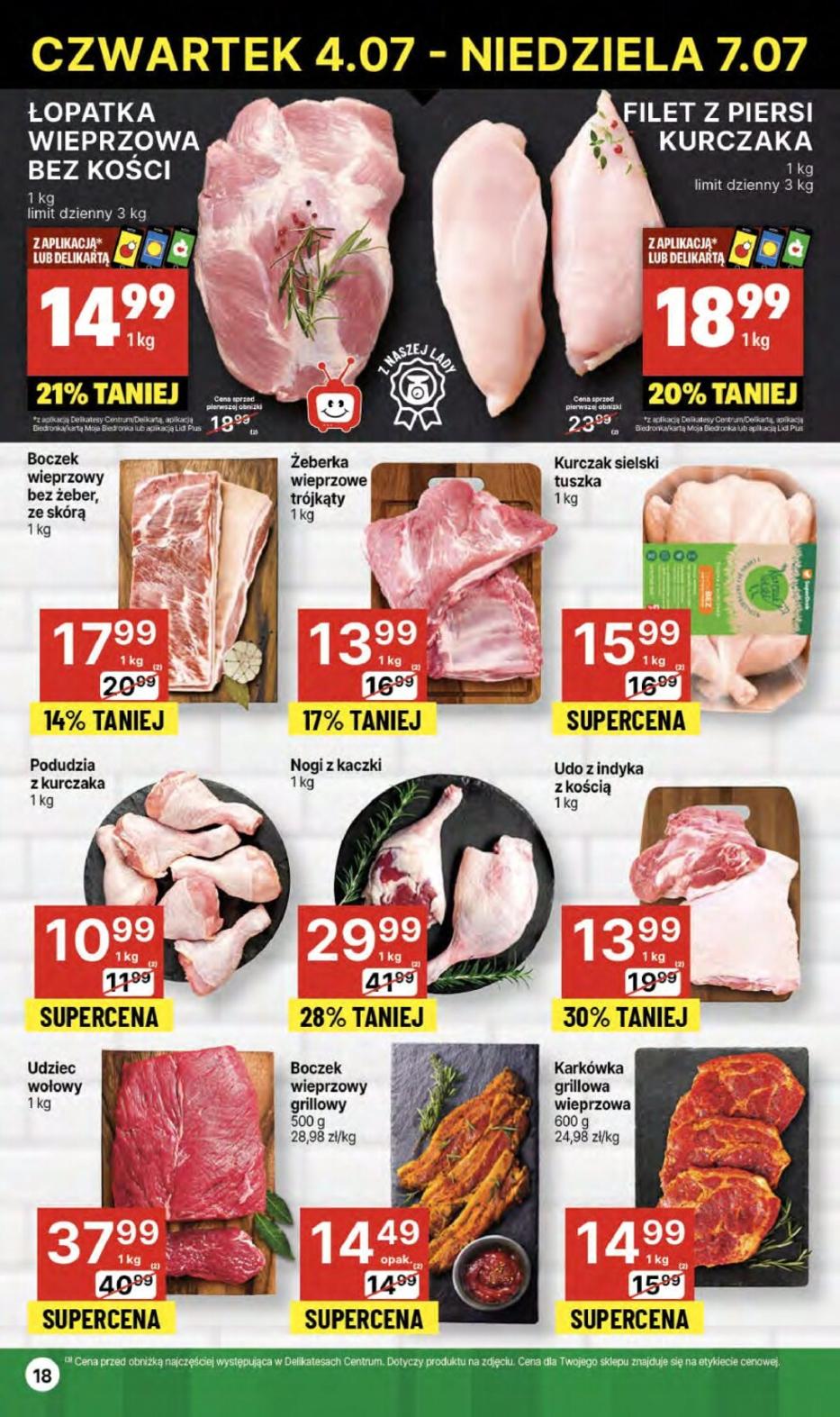 Gazetka promocyjna Delikatesy Centrum str. 18