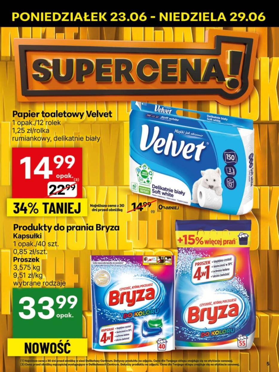Gazetka promocyjna Delikatesy Centrum str. 5