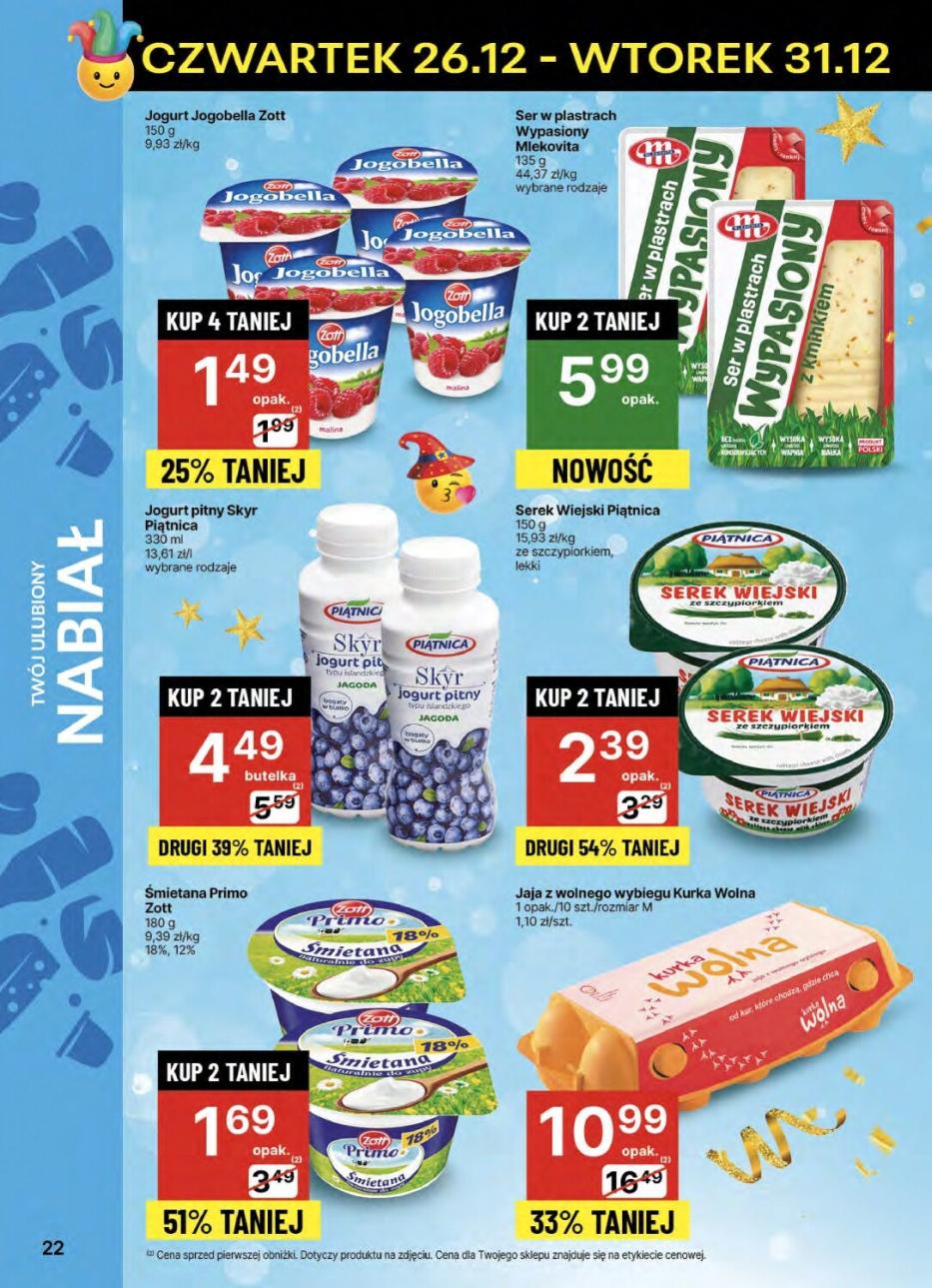 Gazetka promocyjna Delikatesy Centrum str. 22