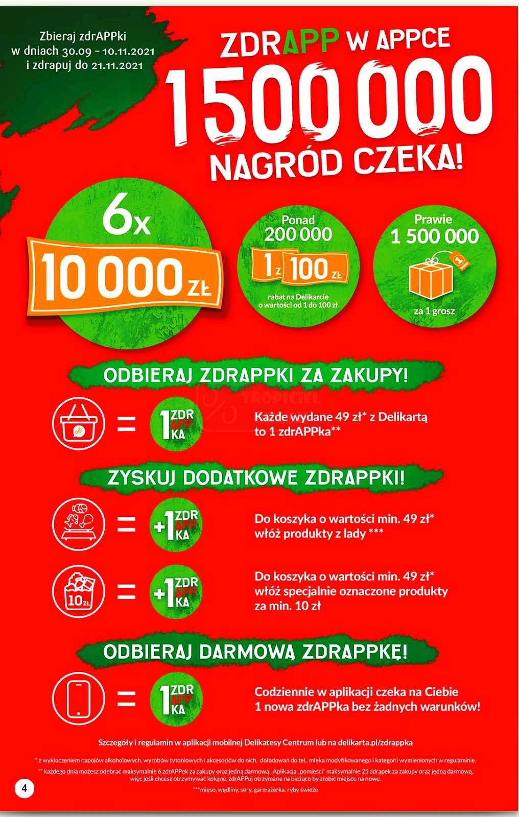 Gazetka promocyjna Delikatesy Centrum str. 4