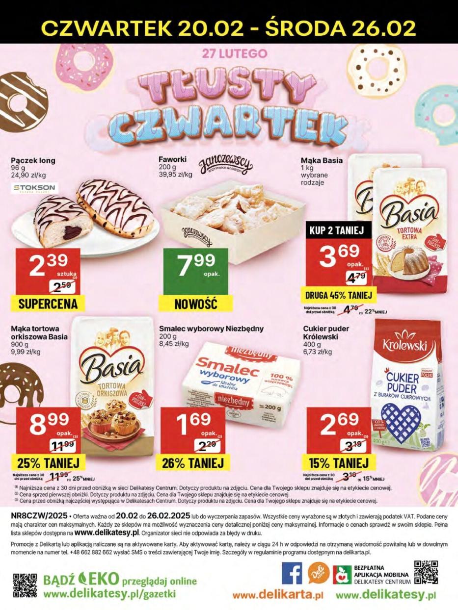 Gazetka promocyjna Delikatesy Centrum str. 45