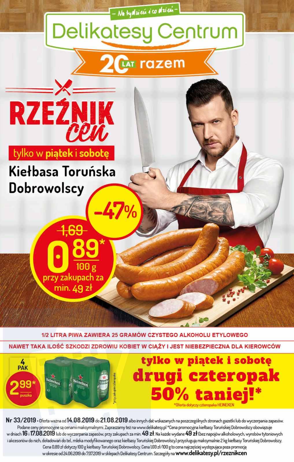 Gazetka promocyjna Delikatesy Centrum str. 1