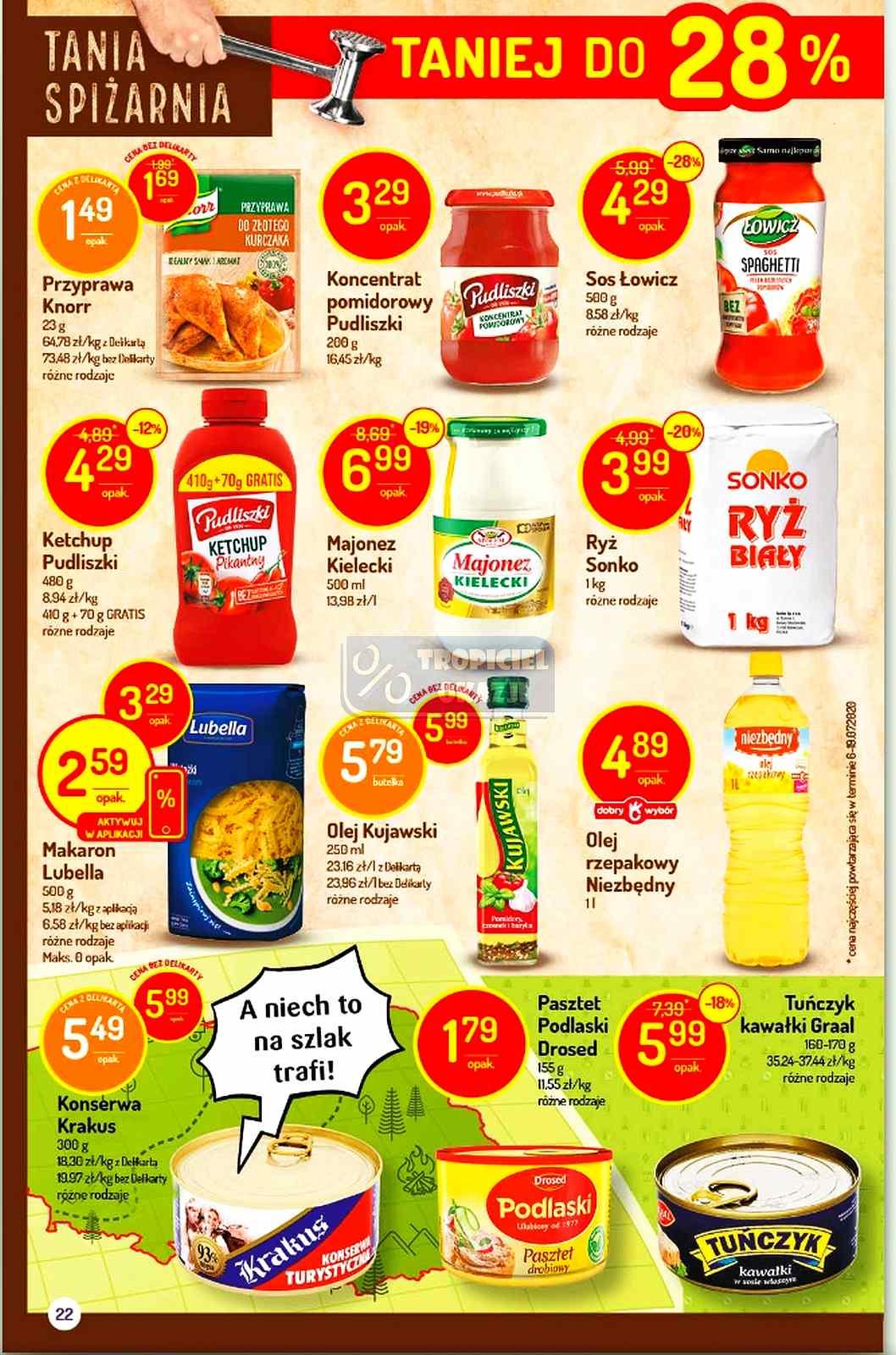 Gazetka promocyjna Delikatesy Centrum str. 22