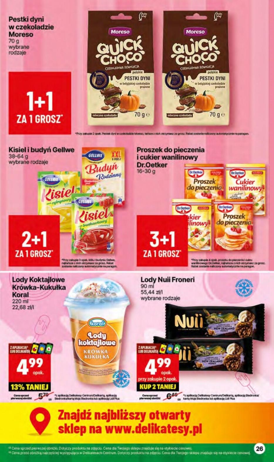 Gazetka promocyjna Delikatesy Centrum str. 26