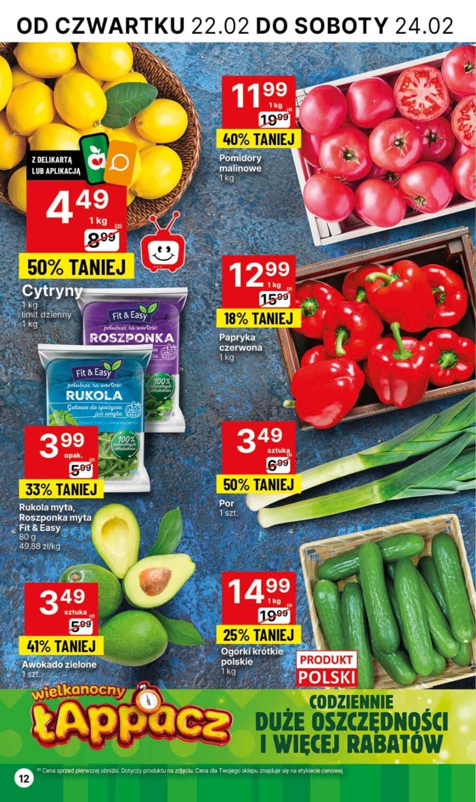 Gazetka promocyjna Delikatesy Centrum str. 12