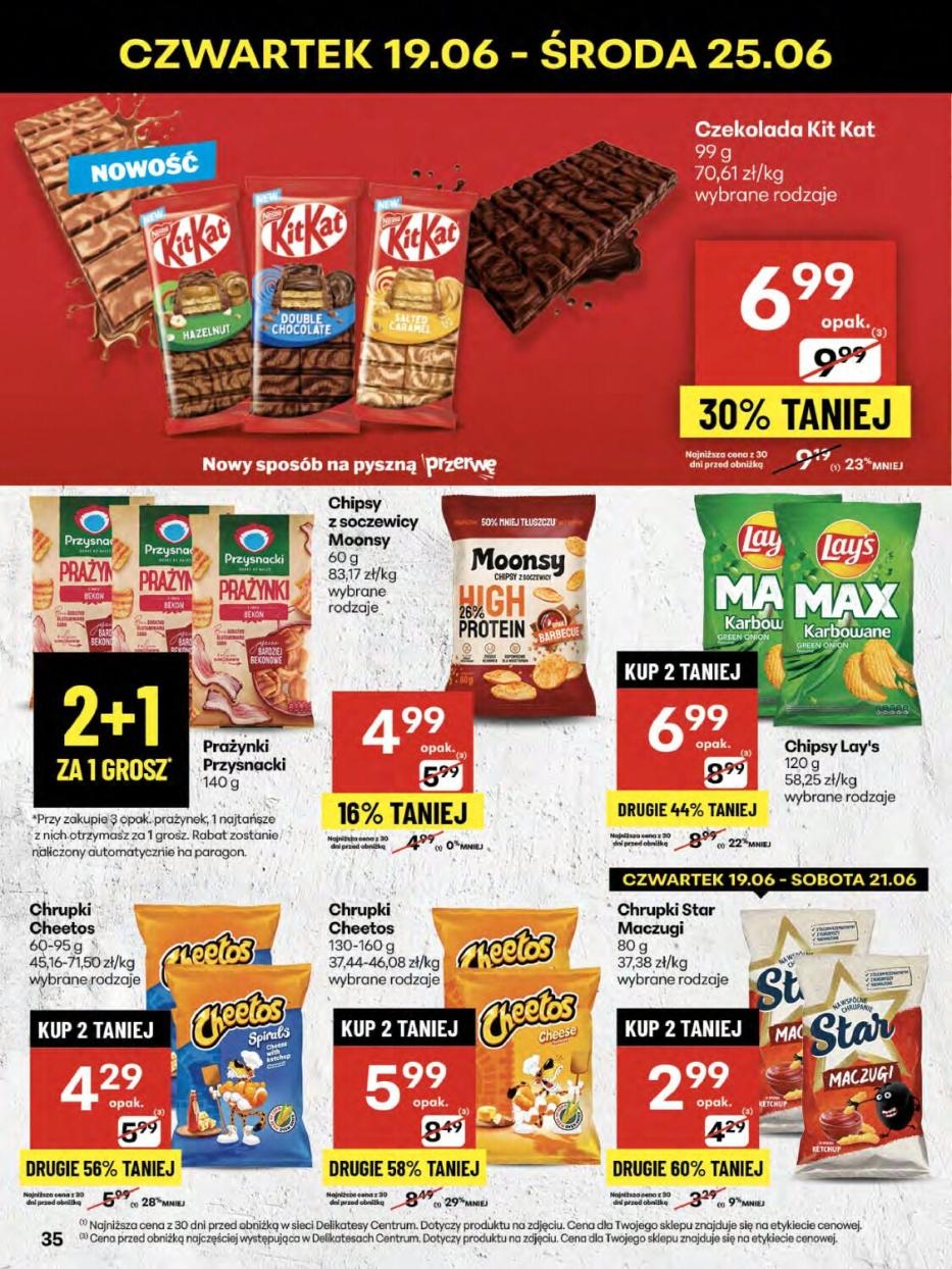 Gazetka promocyjna Delikatesy Centrum str. 35