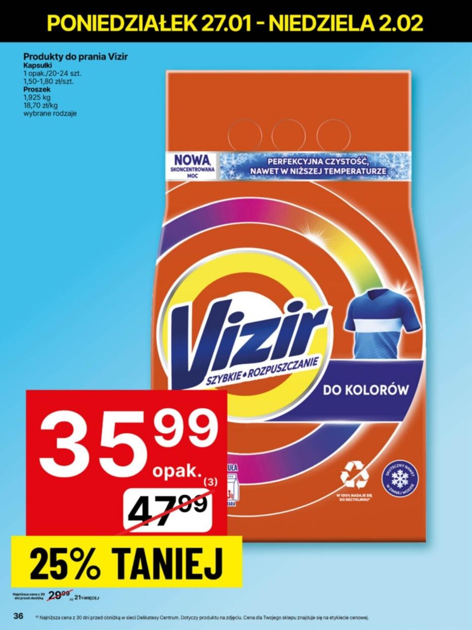 Gazetka promocyjna Delikatesy Centrum str. 36