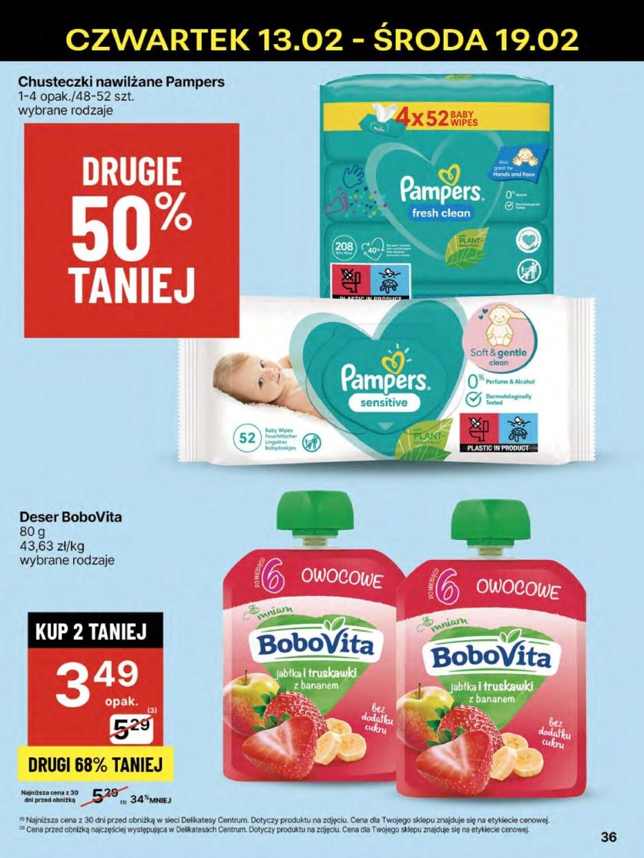 Gazetka promocyjna Delikatesy Centrum str. 36