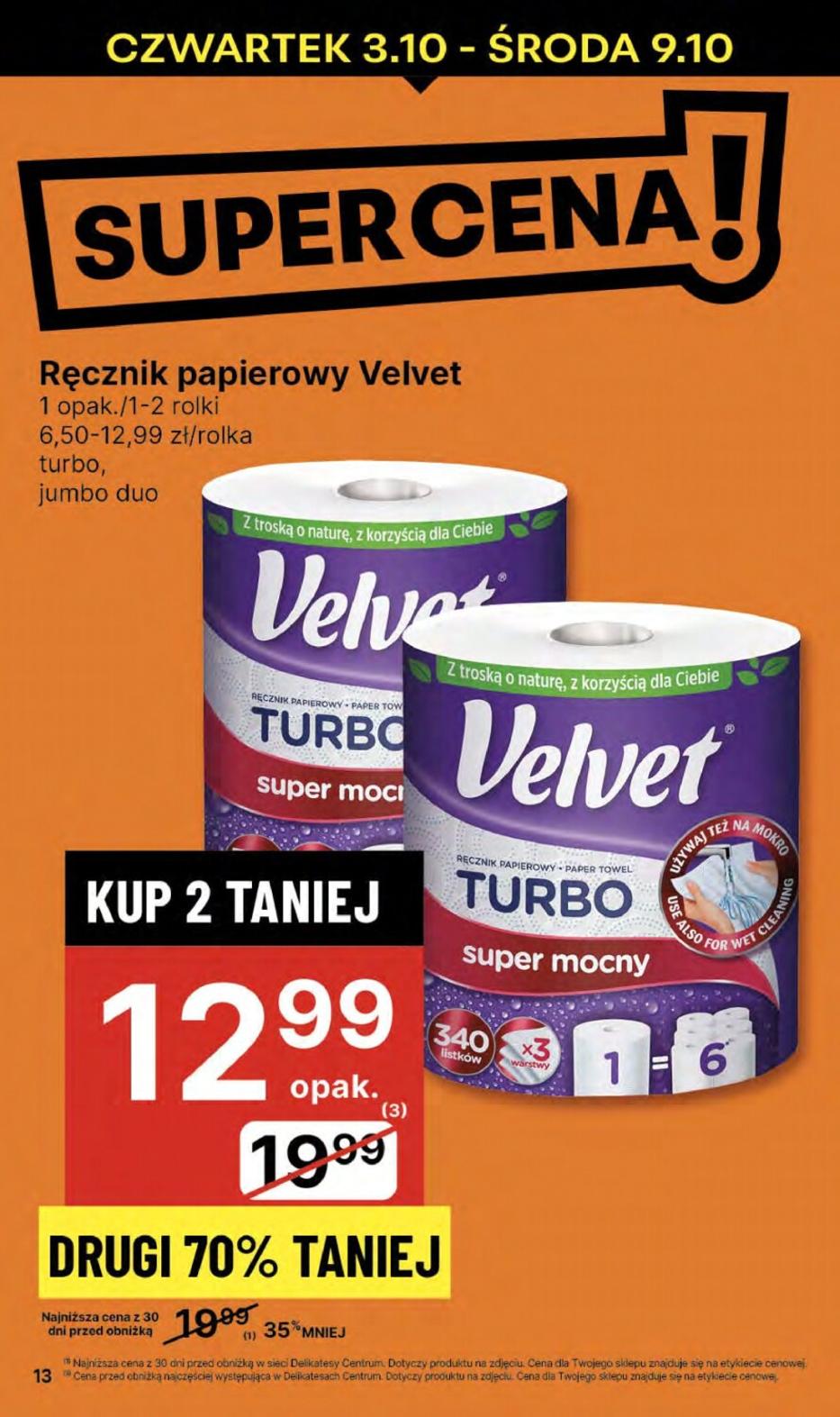 Gazetka promocyjna Delikatesy Centrum str. 13