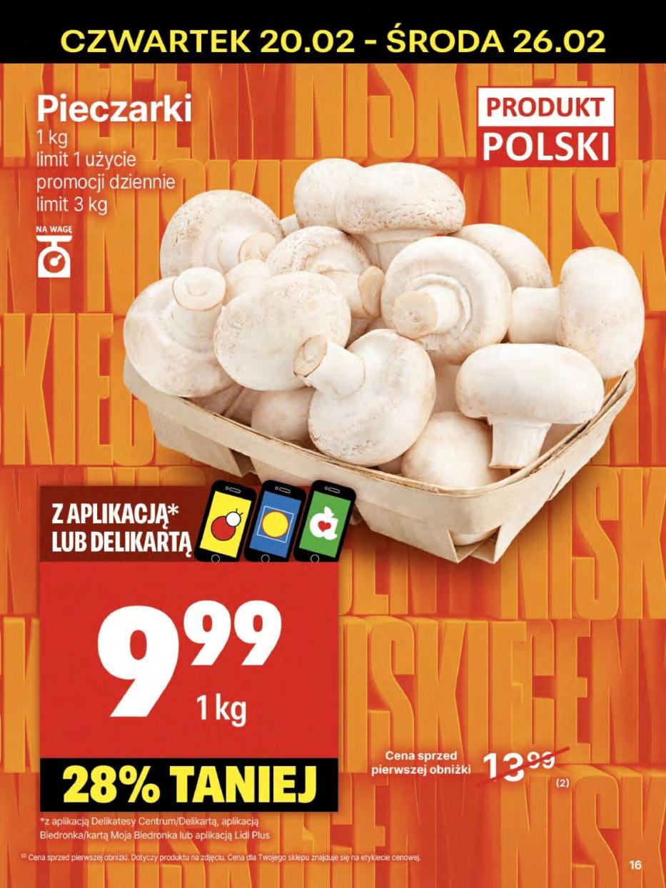 Gazetka promocyjna Delikatesy Centrum str. 16