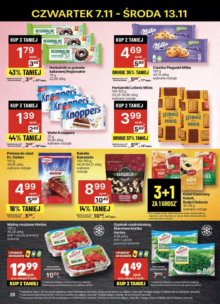 Gazetka promocyjna Delikatesy Centrum str. 26