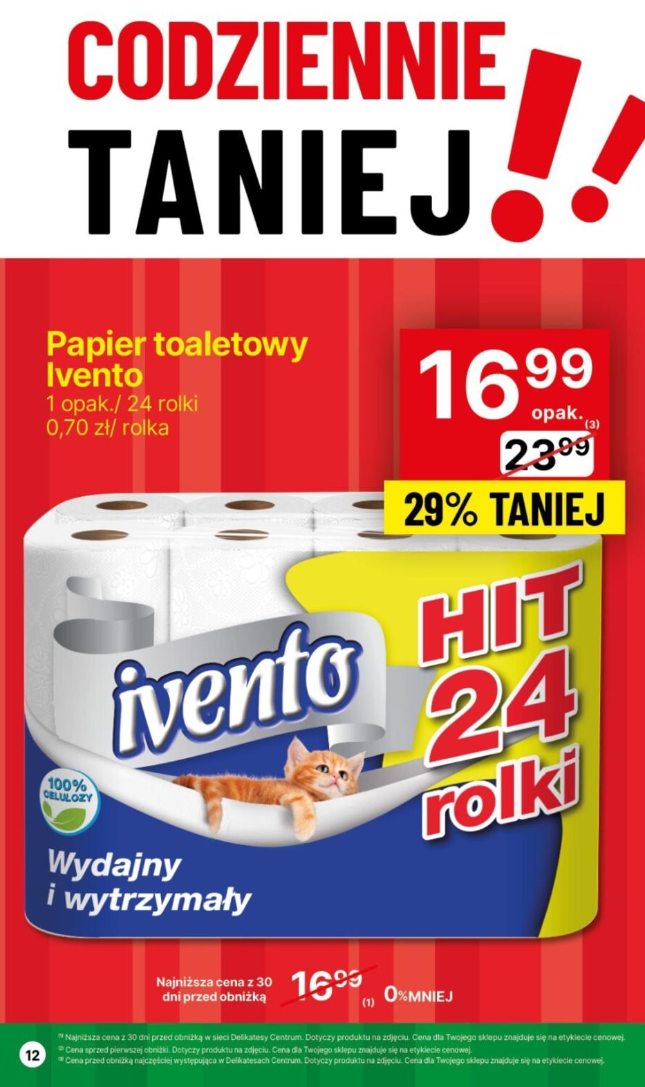 Gazetka promocyjna Delikatesy Centrum str. 12