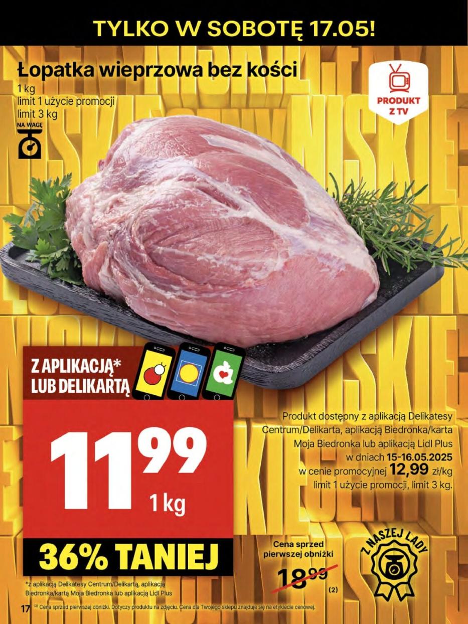 Gazetka promocyjna Delikatesy Centrum str. 17