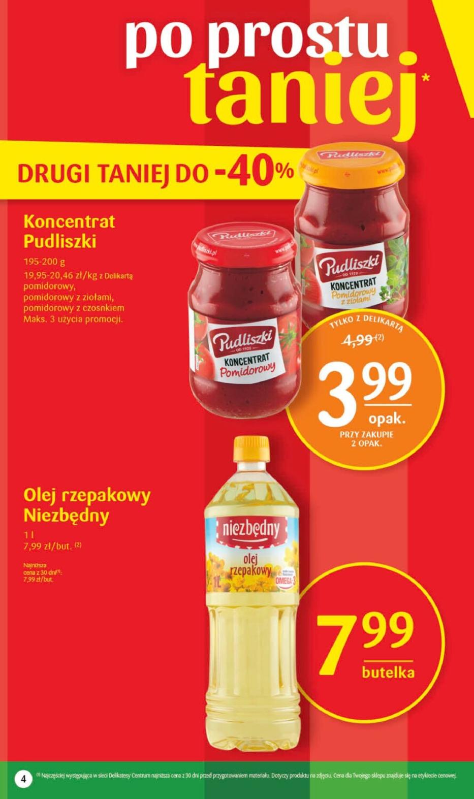 Gazetka promocyjna Delikatesy Centrum str. 4