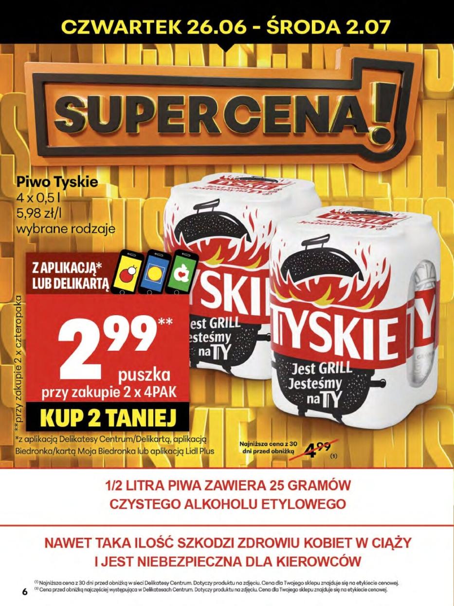 Gazetka promocyjna Delikatesy Centrum str. 6