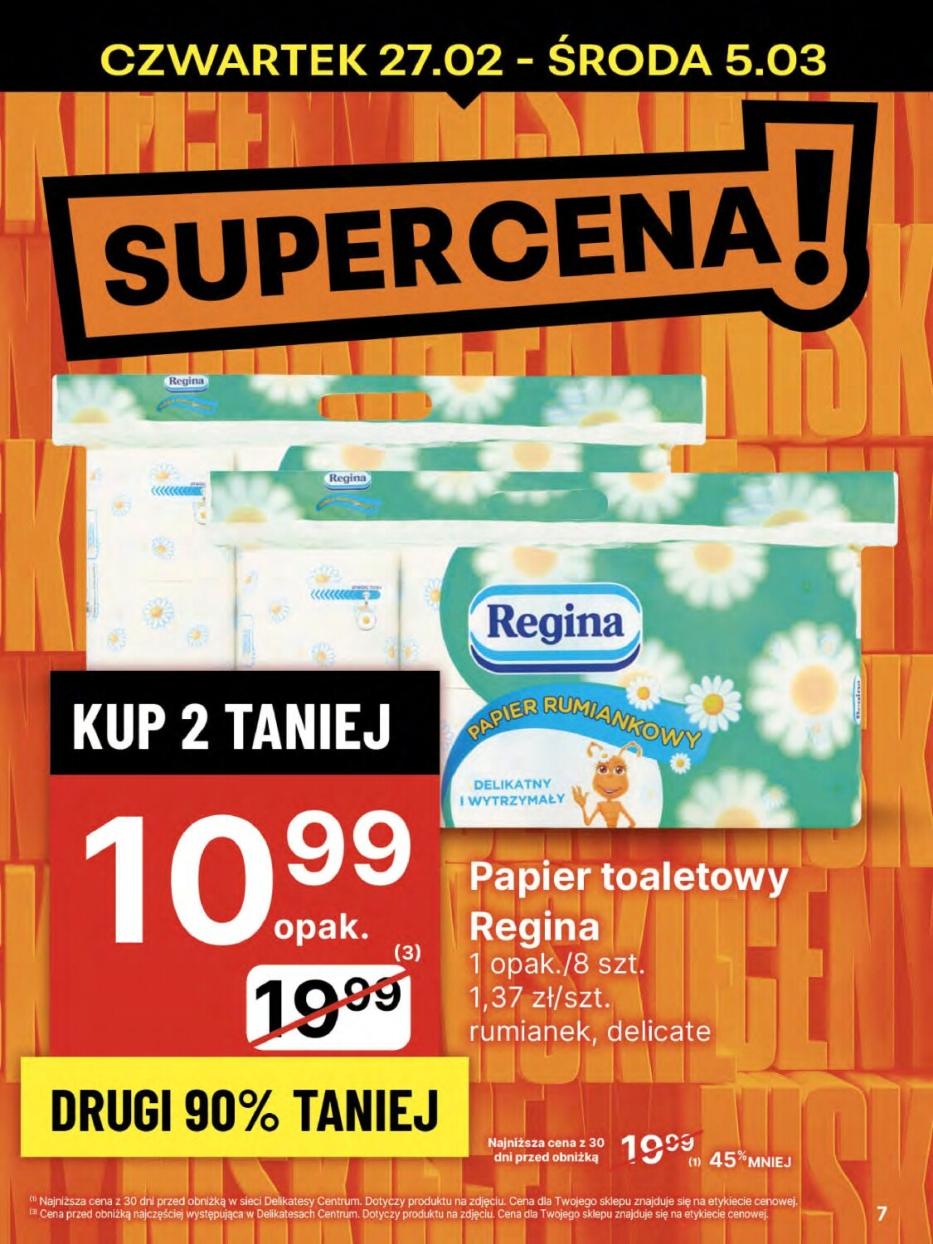 Gazetka promocyjna Delikatesy Centrum str. 7