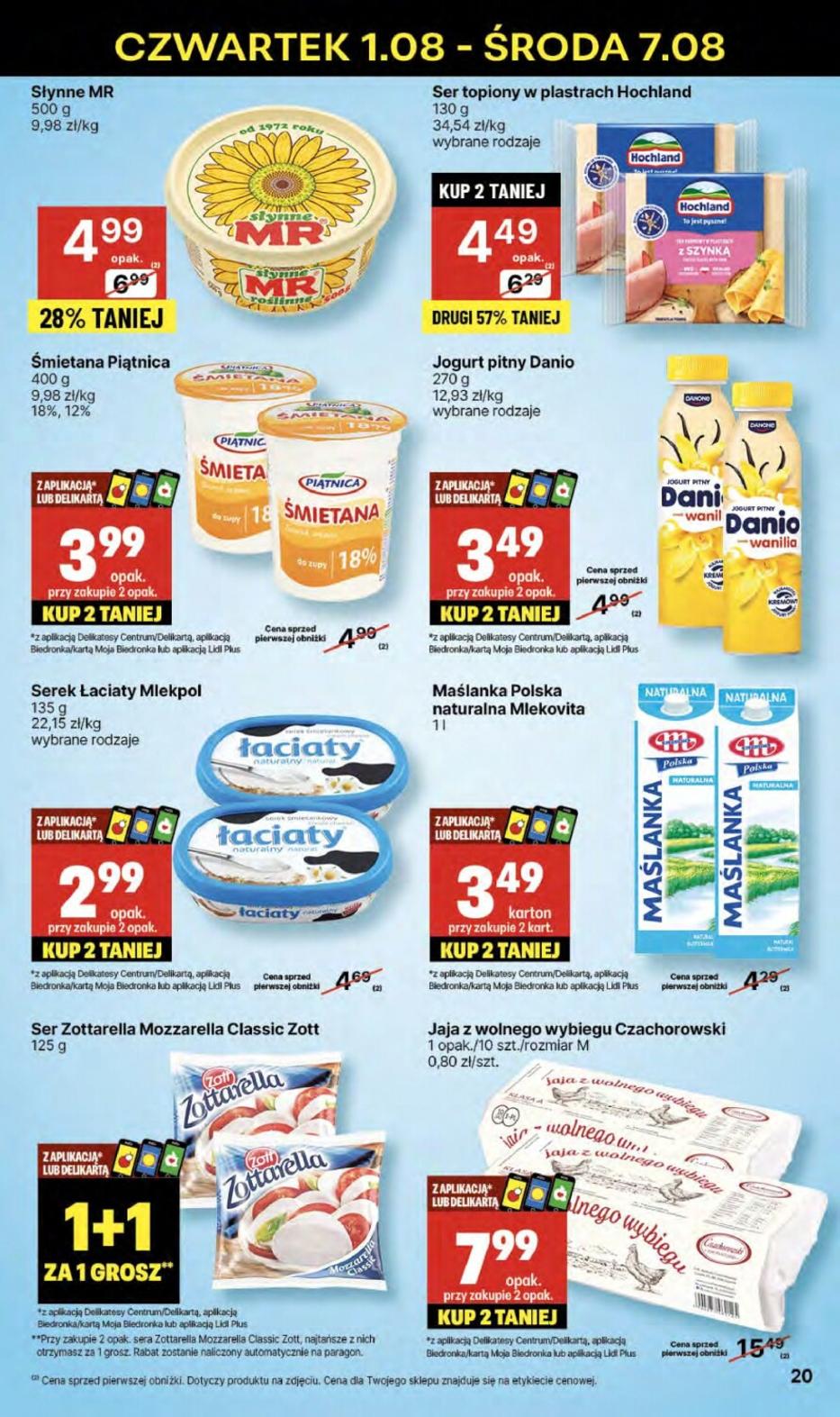 Gazetka promocyjna Delikatesy Centrum str. 20