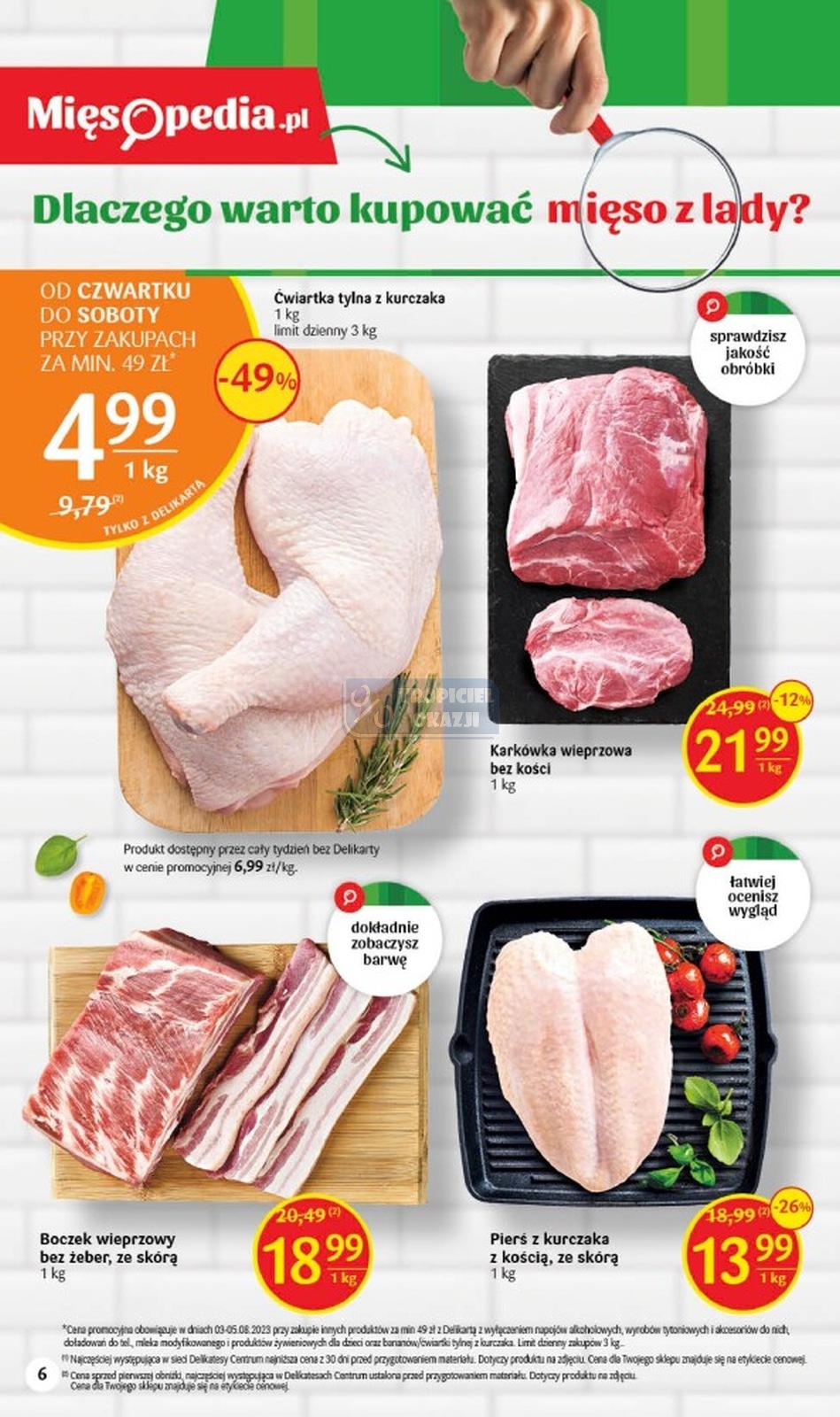 Gazetka promocyjna Delikatesy Centrum str. 6
