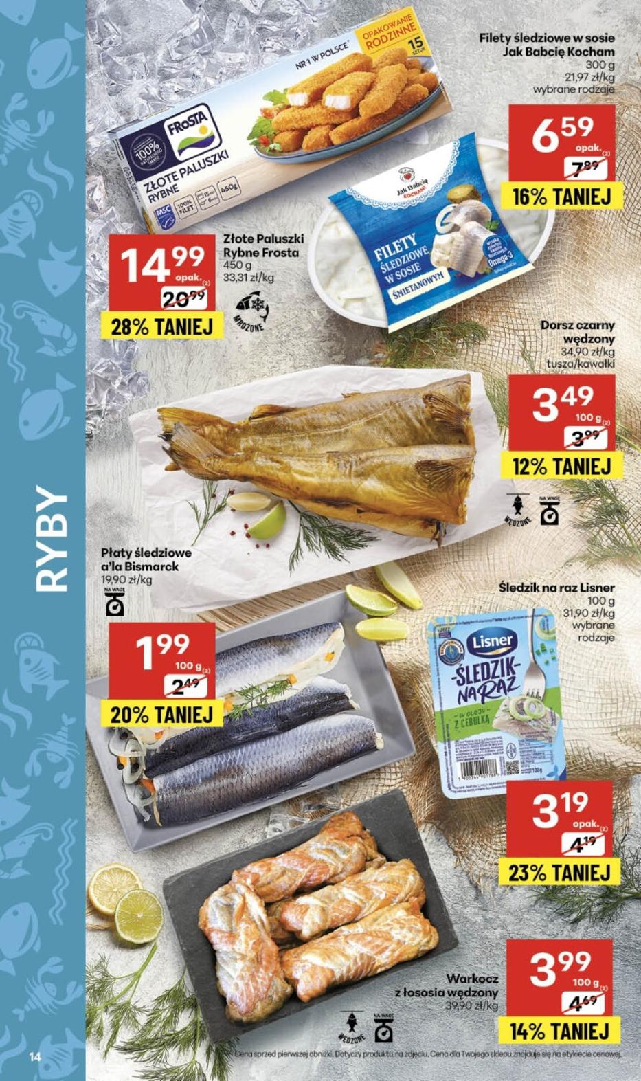 Gazetka promocyjna Delikatesy Centrum str. 14