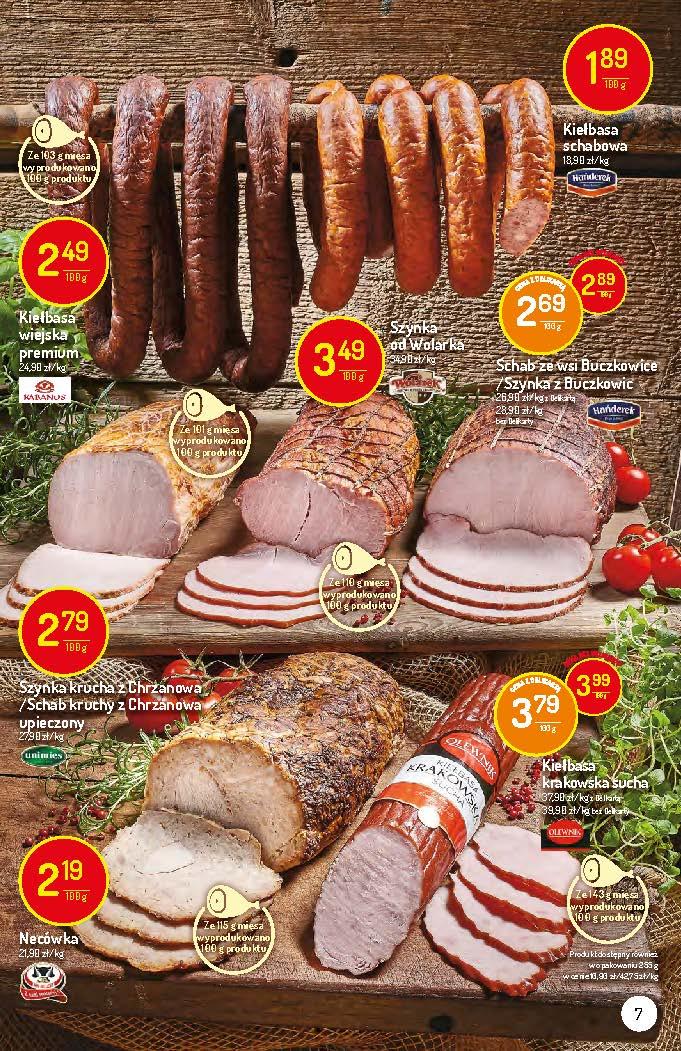 Gazetka promocyjna Delikatesy Centrum str. 7