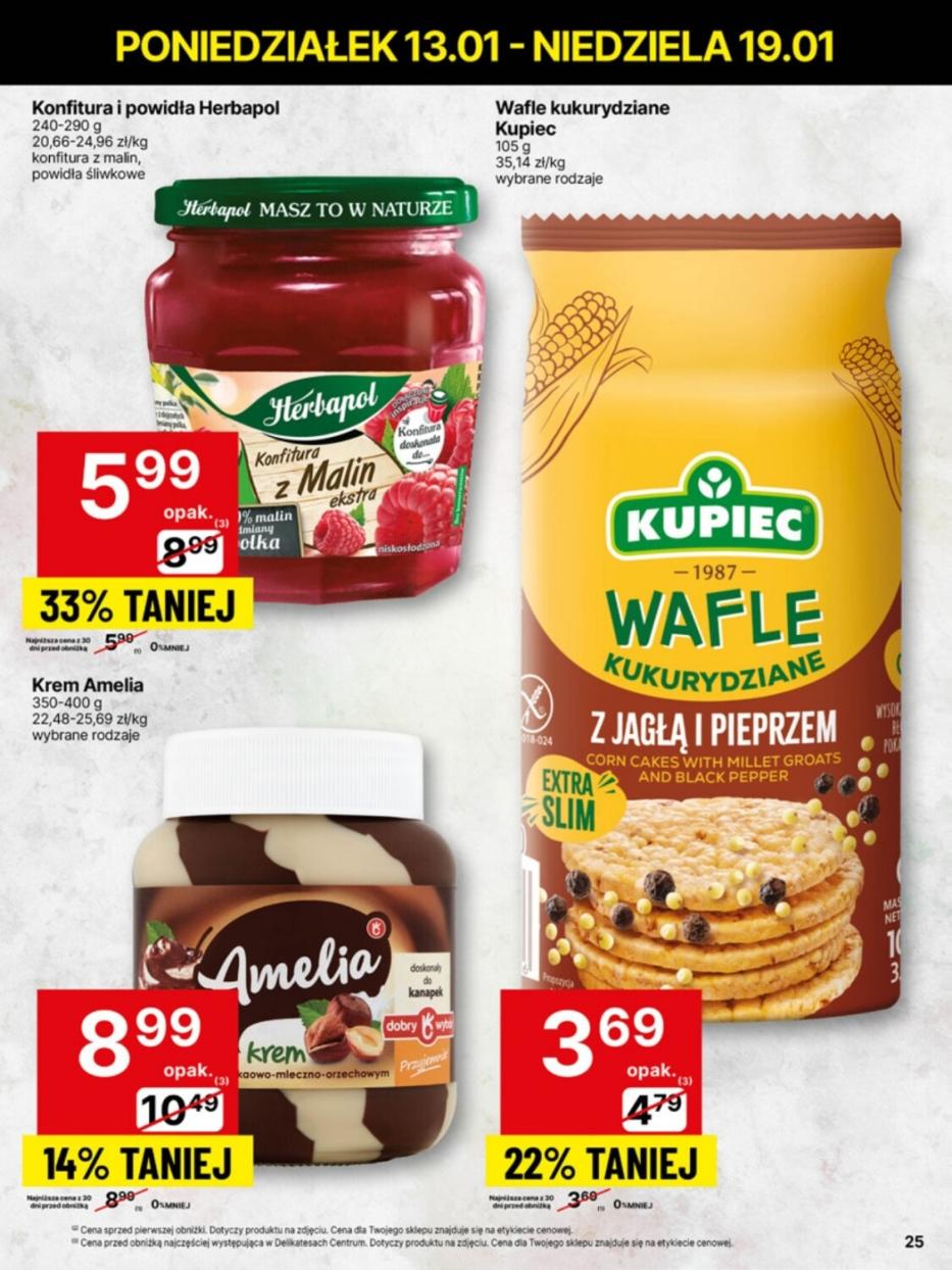 Gazetka promocyjna Delikatesy Centrum str. 25