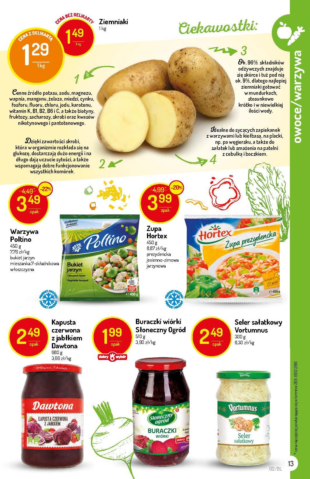 Gazetka promocyjna Delikatesy Centrum str. 13