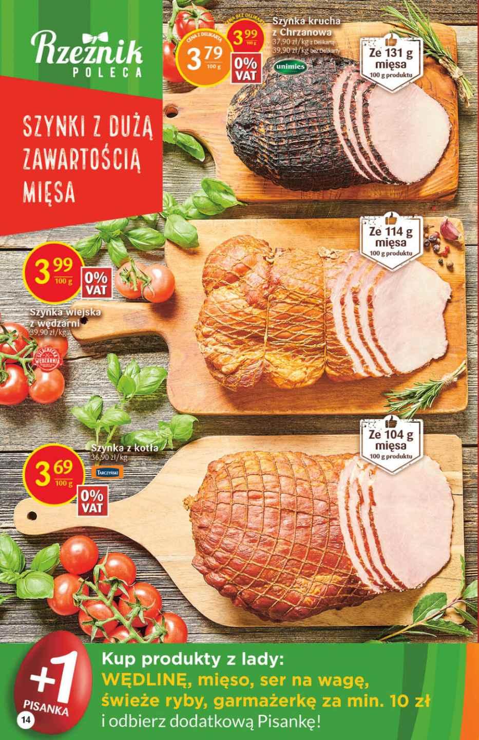 Gazetka promocyjna Delikatesy Centrum str. 14